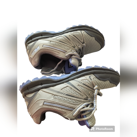 Fila Shoes women's ladies athletic grey 🩶 and purple size 6 - Picture 6 of 13